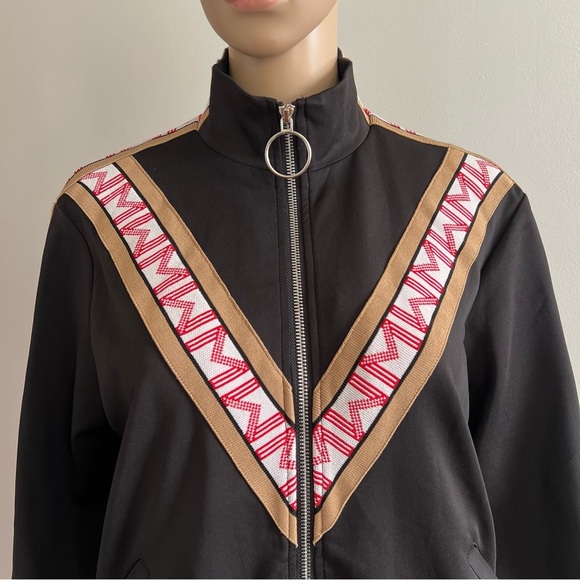 Maje Trevise Zip Up Track Tracksuit Bomber Jacket Maje Size 1 Size Small - Picture 7 of 15